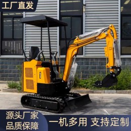 出口小型履带式挖掘机果园农用微型挖掘机工程机械家用小型挖掘机